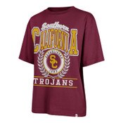 USC Trojans Women's 47' Cardinal Southern California Ring True Foundation T-Shirt